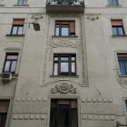 Épületfotó - a Weiss-ház (Budapest, Szent István krt. 10.) oldalhomlokzatának részlete